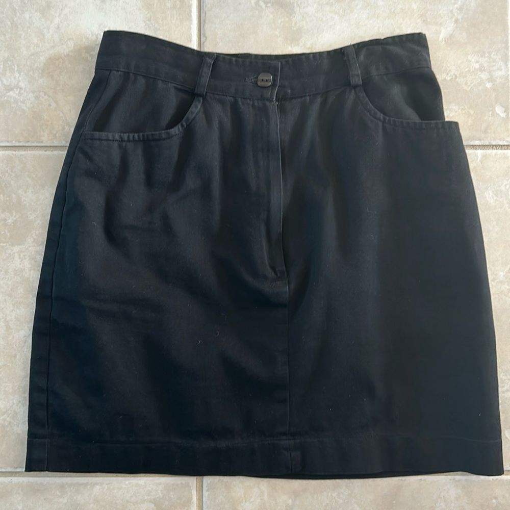 Vintage Forenza Black Skirt